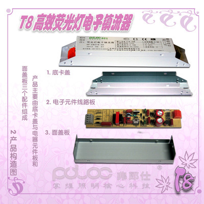 T8鎮流器 稀土鋁材平板燈的穩定力與低成本之道