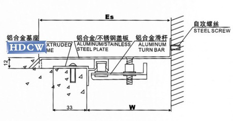 內墻吊頂變形縫的專業(yè)解決方案——HDCW鋁合金內墻變形縫的優(yōu)勢與應用